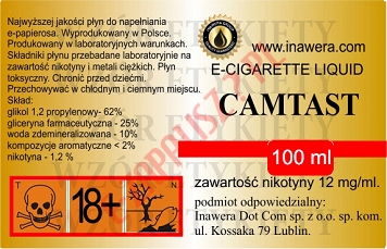 CAMTAST 12mg/ml poj. 100ml LIQUID INAWERA