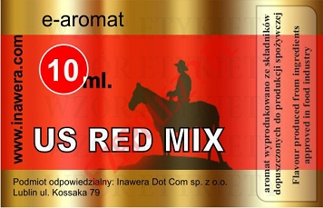 US RED MIX Tobacco E-Aromat 10ml