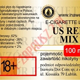 US RED MIX poj. 100ml INAWERA LIQUID bez nikotyny