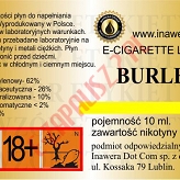 BURLEY  6mg/ml poj. 10ml INAWERA LIQUID