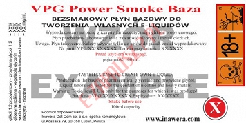 POWER SMOKE BAZA 18mg/ml - 100ml