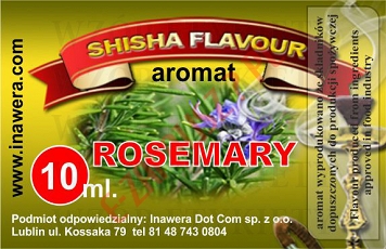 ROSEMARY aromat naturalny 10ml E-Aromat typu shisha 