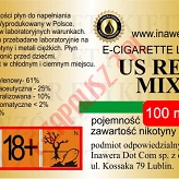 US RED MIX 18mg/ml poj. 100ml INAWERA LIQUID