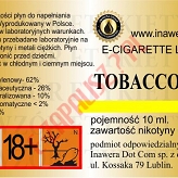 TOBACCO-C  6mg/ml poj. 10ml INAWERA LIQUID