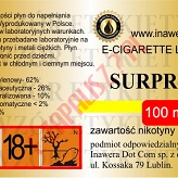 SUPRISE  6mg/ml poj. 100ml INAWERA LIQUID