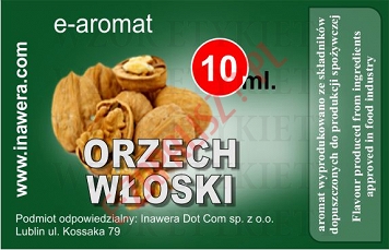 ORZECH WŁOSKI E-Aromat 10ml  (koncentrat)