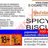 SPICY BISCUIT 24mg/ml poj. 100ml LIQUID INAWERA