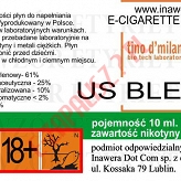 US BLEND 18mg/ml poj. 10ml LIQUID INAWERA