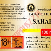 SAHARA  6mg/ml poj. 100ml INAWERA LIQUID