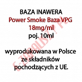 5 x POWER SMOKE BAZA 18mg/ml 10ml, komplet 5 sztuk (50ml)