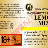LEMON MIX  6mg/ml poj. 10ml LIQUID INAWERA