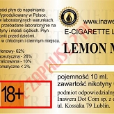 LEMON MIX poj. 10ml LIQUID INAWERA  bez nikotyny