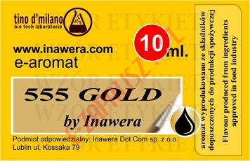 555 Gold by Inawera E-Aromat 10ml