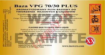 Baza VPG Plus 18mg/ml - 100ml