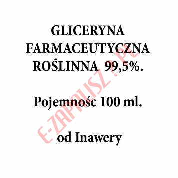 99.5% Gliceryna Farmaceutyczna 100ml