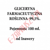 99.5% Gliceryna Farmaceutyczna 100ml