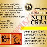 NUTTY CREAM  6mg/ml poj. 10ml LIQUID INAWERA