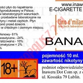 BANANA 24mg/ml poj. 10ml LIQUID INAWERA