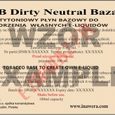 Dirty Neutral Baza 24mg/ml - 100ml