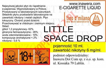 LITTLE SPACE DROP  6mg/ml poj. 10ml LIQUID INAWERA