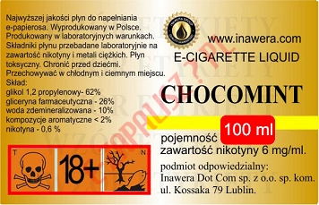 CHOCOMINT  6mg/ml poj. 100ml INAWERA LIQUID