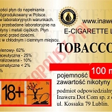 TOBACCO 12mg/ml poj. 100ml INAWERA LIQUID