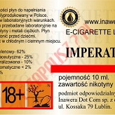 IMPERATOR 12mg/ml poj. 10ml LIQUID INAWERA