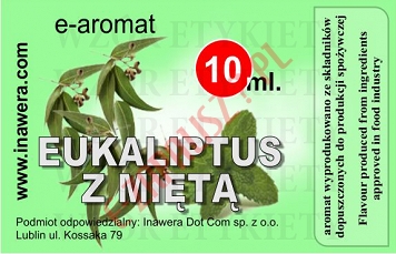 Eukaliptus z Mięta E-Aromat 10ml - mięta