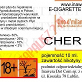 CHERRY  6mg/ml poj. 10ml LIQUID INAWERA