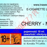 CHERRY-MINT 24mg/ml poj. 10ml DUETY INAWERA LIQUID