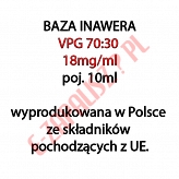 5 x BAZA VPG 70:30 18mg/ml 10ml, baza bez dodatku wody, komplet 5 sztuk (50ml)