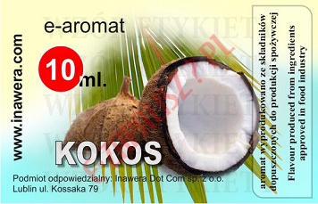 ORZECH KOKOSOWY E-Aromat 10ml (koncentrat)