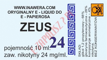 ZEUS 24mg/ml poj. 10ml BAYCA LIQUID