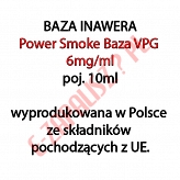 5 x POWER SMOKE BAZA 6mg/ml 10ml, komplet 5 sztuk (50ml)