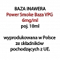 5 x POWER SMOKE BAZA 6mg/ml 10ml, komplet 5 sztuk (50ml)