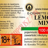 LEMON MIX 18mg/ml poj. 100ml INAWERA LIQUID