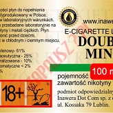 DOUBLE MINT 18mg/ml poj. 100ml INAWERA LIQUID