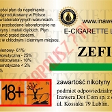 ZEFIR 18mg/ml poj. 10ml INAWERA LIQUID