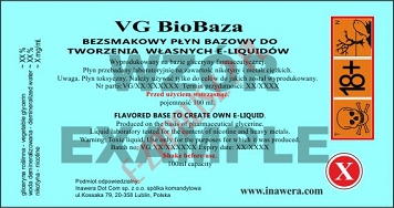 VG BioBaza 100ml bez nikotyny