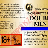 DOUBLE MINT 24mg/ml poj. 10ml INAWERA LIQUID