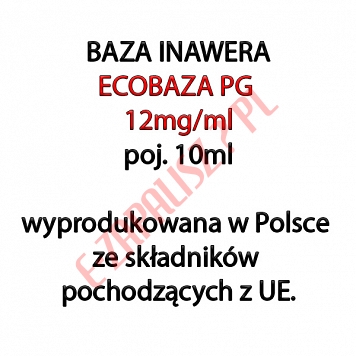 5 x INAWERA ECO BAZA 12mg/ml 10ml, komplet 5 sztuk (50ml)