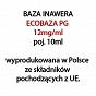 5 x INAWERA ECO BAZA 12mg/ml 10ml, komplet 5 sztuk (50ml)