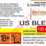 US BLEND  6mg/ml poj. 100ml LIQUID INAWERA