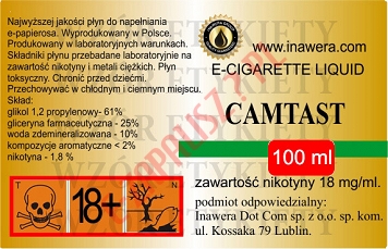 CAMTAST 18mg/ml poj. 100ml LIQUID INAWERA