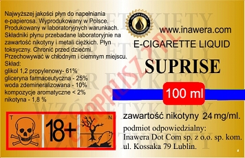 SUPRISE 24mg/ml poj. 100ml INAWERA LIQUID