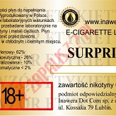 SUPRISE  poj. 10ml INAWERA LIQUID bez nikotyny