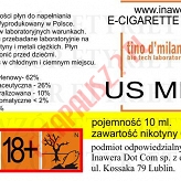 US MIX  6mg/ml poj. 10ml LIQUID INAWERA