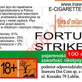 FORTUNA STRIKE 18mg/ml poj. 100ml LIQUID INAWERA