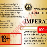 IMPERATOR  poj. 100ml INAWERA LIQUID bez nikotyny