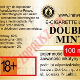 DOUBLE MINT  poj. 100ml INAWERA LIQUID bez nikotyny